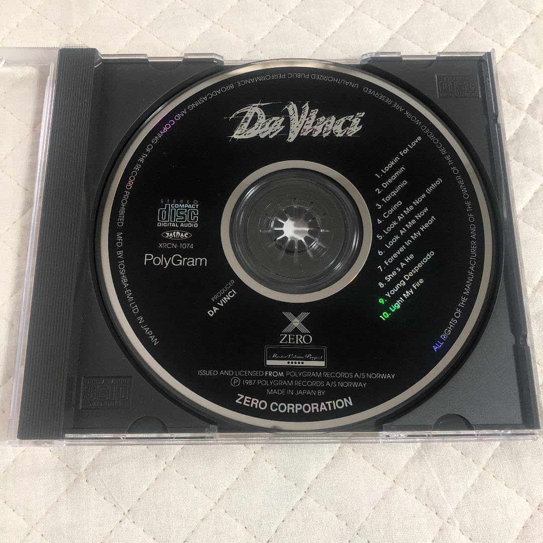 帯付き！国内盤！DA VINCI/ ダ・ヴィンチ/ 1993年 Amazon.co.jp: 帯付き！国内盤！DA VINCI ダヴィンチ 1993年